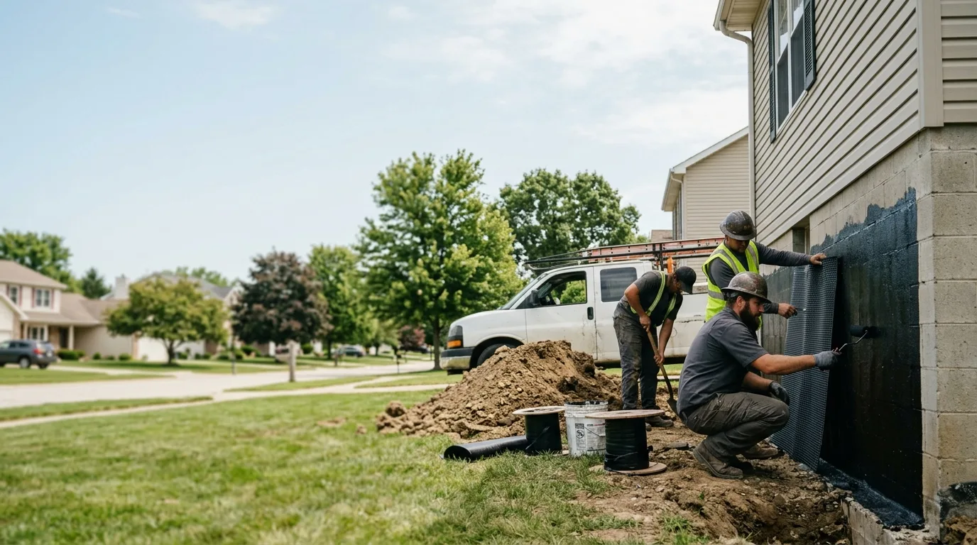 Basement Waterproofing in Brownstown, IN near me